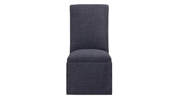 Hampton Charcoal Skirted Dining Chair